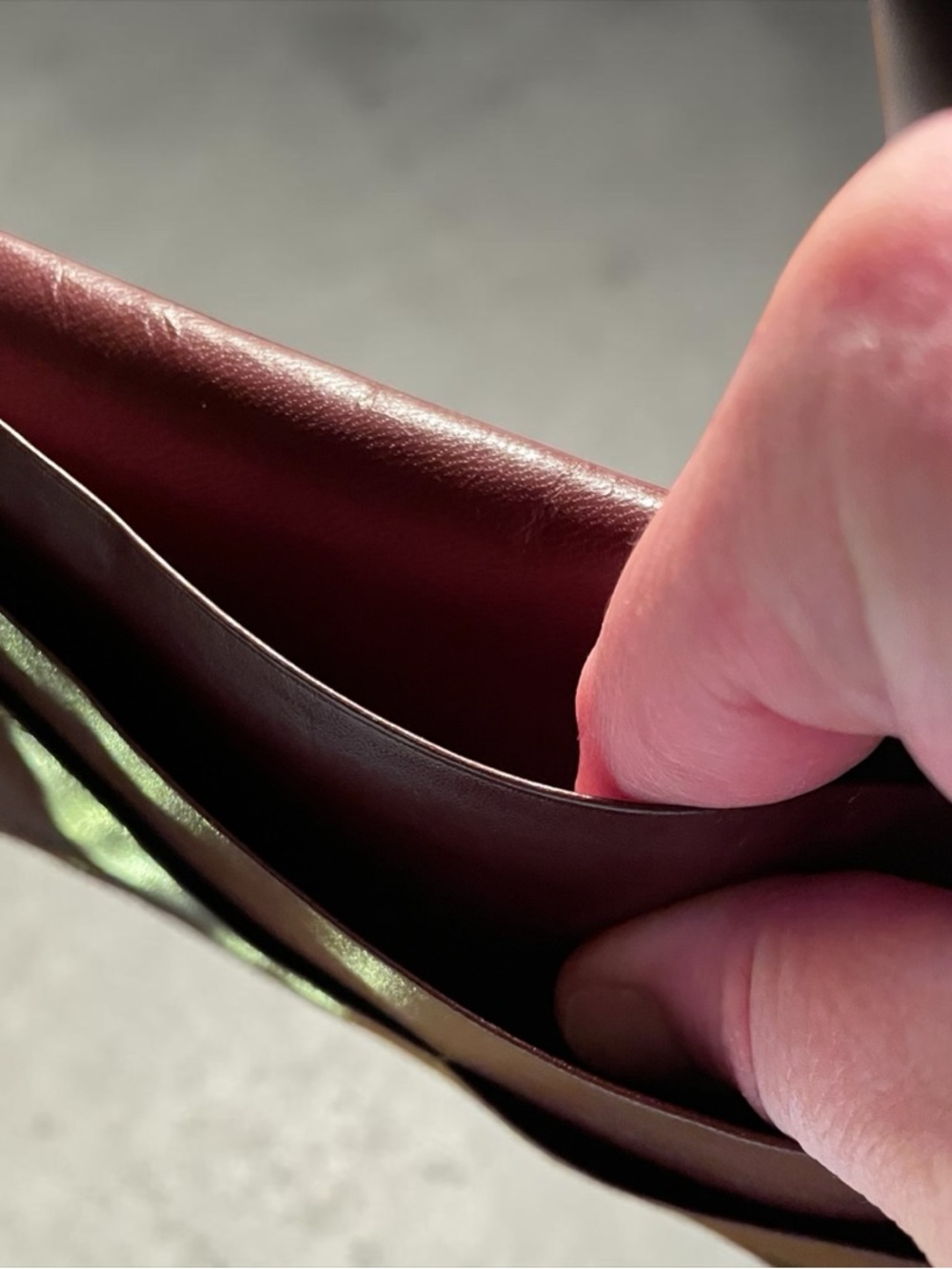 Vintage Cartier Paris "Must de Cartier" Bordeaux Leather Long Wallet - Picture 8 of 14